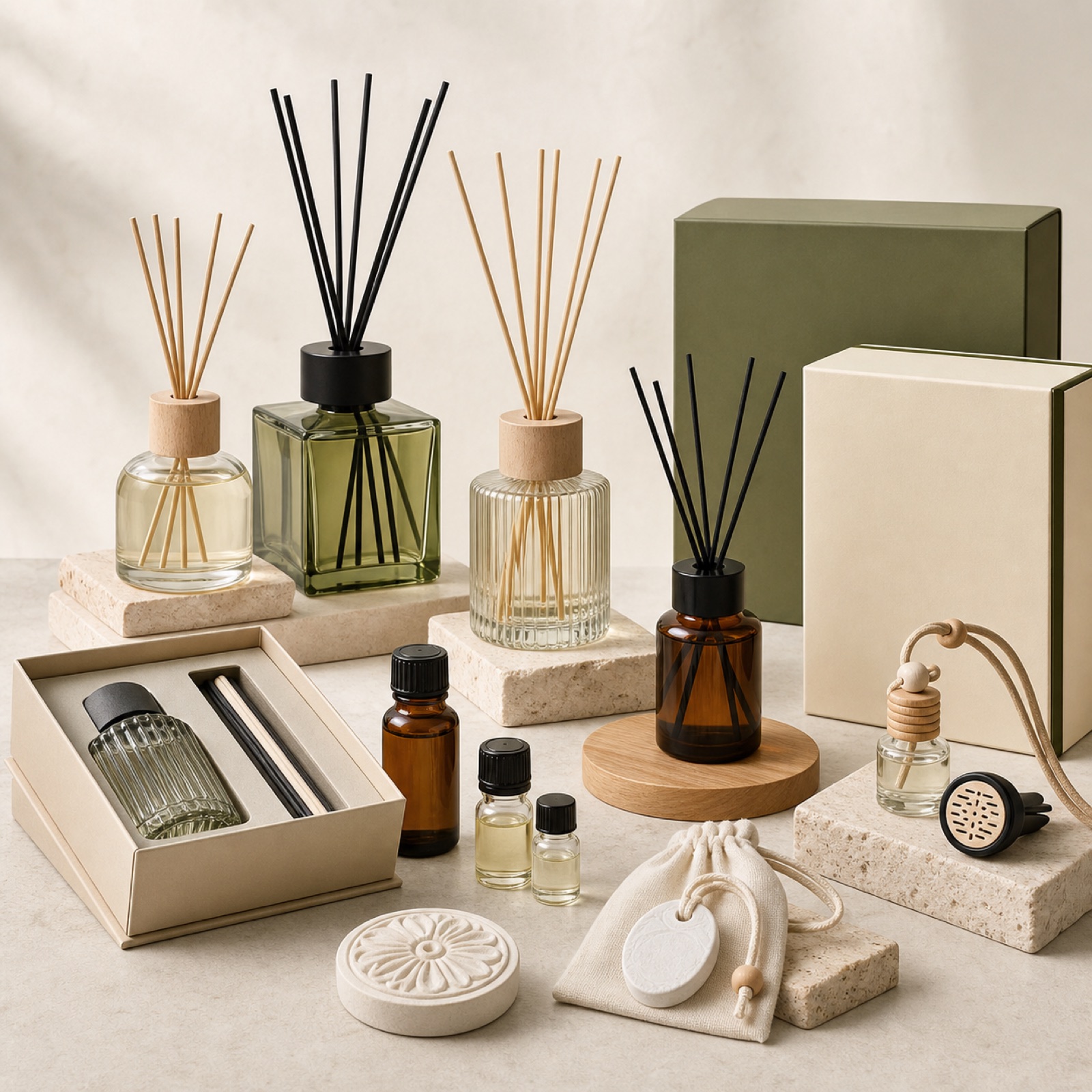 Reed Diffusers & Aroma Stones