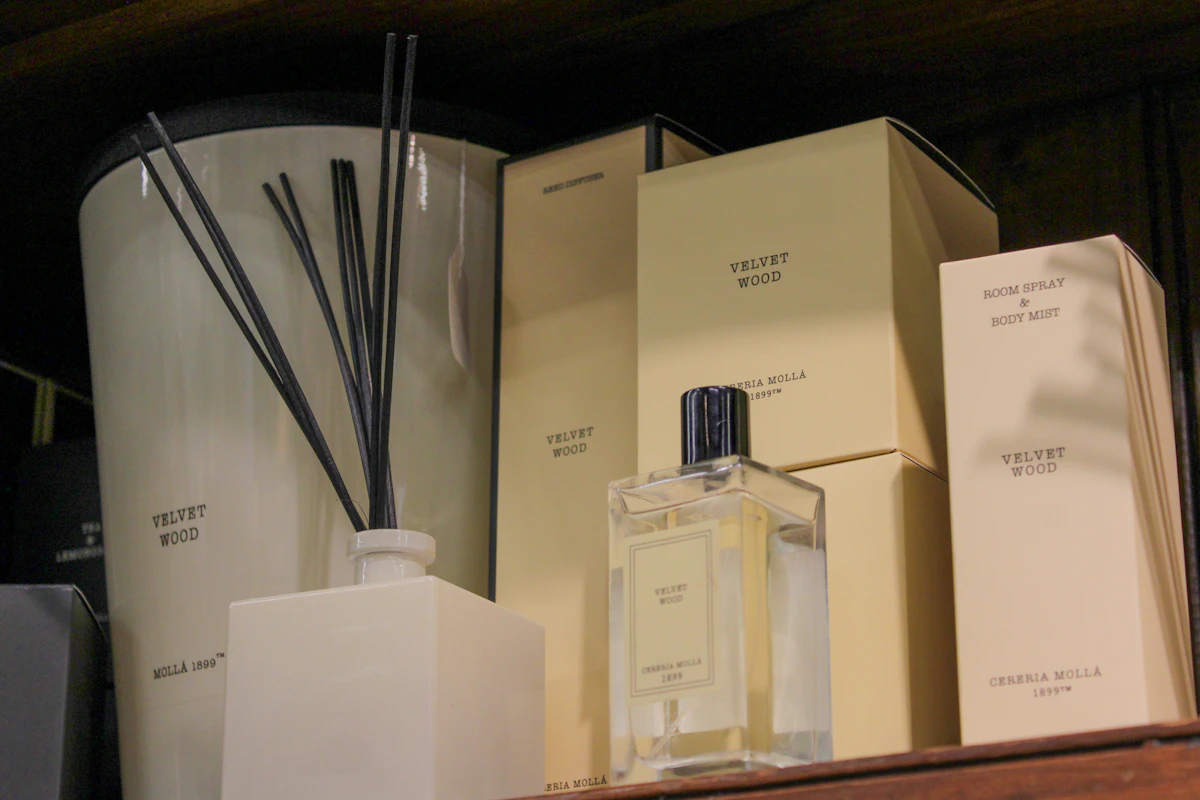 Reed diffuser collection for private-label development